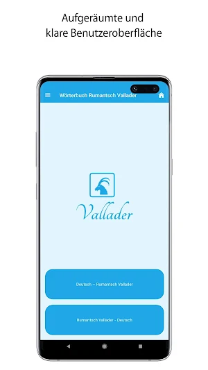 Wörterbuch Rumantsch Vallader Screenshot 1
