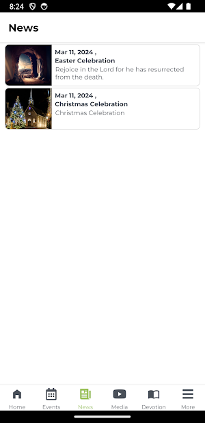 Methodist Church App Screenshot 2