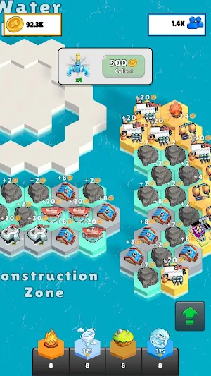 Hexa Merge Elements Idle Screenshot 2