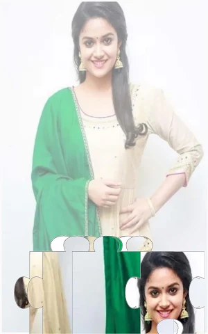 Keerthy Suresh-Wallpaper,Quiz Screenshot 1