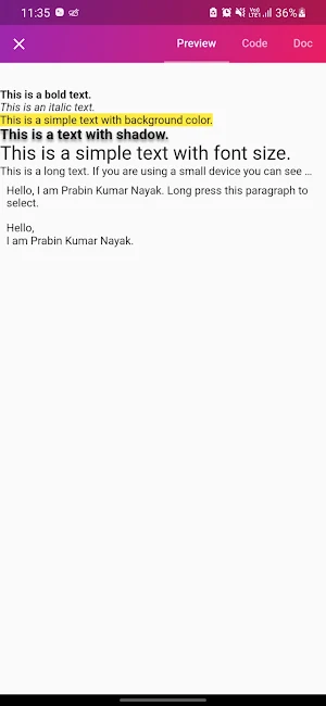 Flutter Matter (Solutions) Screenshot 1