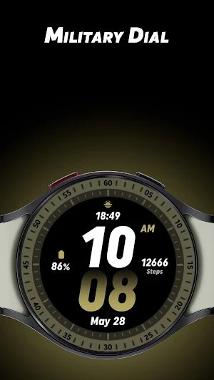 Military Dial - Watch face Screenshot 0