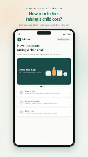 BabyCost: Child Cost Screenshot 1