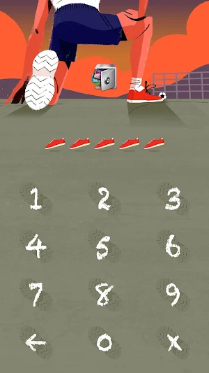AppLock Theme Sneakers Screenshot 1