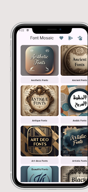 Font Mosaic Screenshot 2