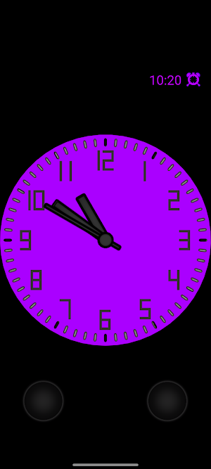Analog clock vpvi Screenshot 1