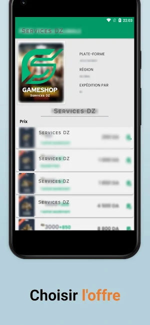 GAMESHOP Services DZ Screenshot 3