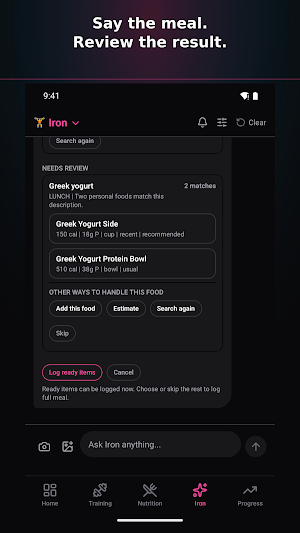 Cipher: Workout & AI Coach Screenshot 2