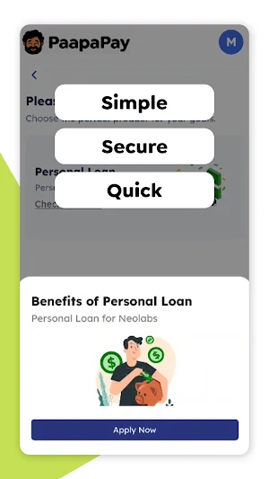PaapaPay : Instant loan App Screenshot 1