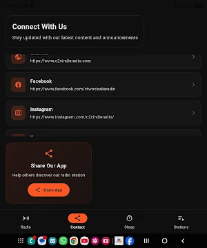 C2C Indie Radio Screenshot 1