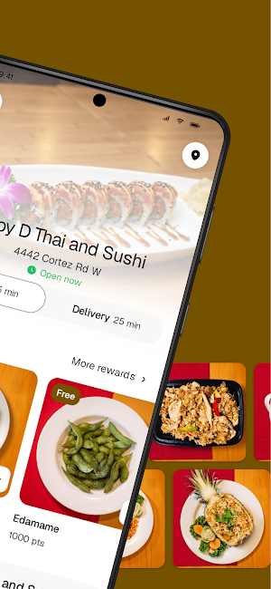 Aroy D Thai and Sushi Screenshot 1