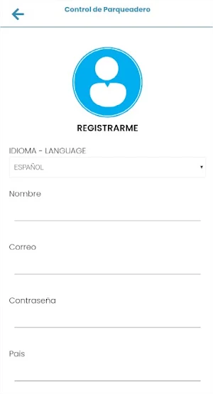 Control de Parqueadero Screenshot 1