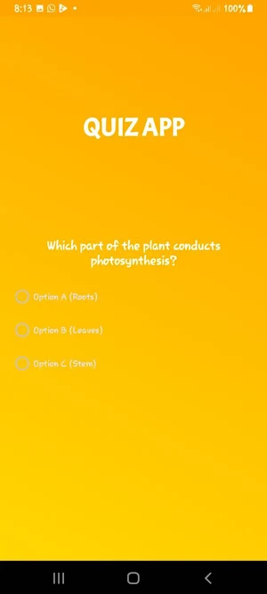 Quiz Screenshot 1