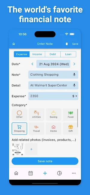 Expense Tracker, Money Manager Screenshot 0