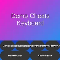 Cheats Keyboard Demo for Vice 