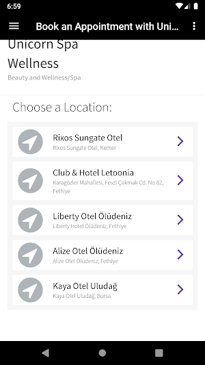Unicorn Spa Wellness Screenshot 1