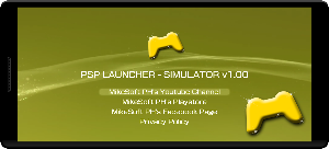 PSP Simulator - Launcher GOLD Screenshot 3