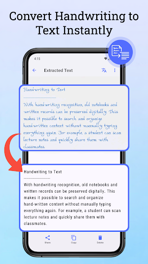 Handwriting to Text Scanner Screenshot 1