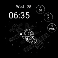 Space journey- for Wear OS 5