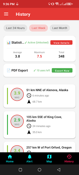 Earthquake Alerts & Safety Screenshot 3