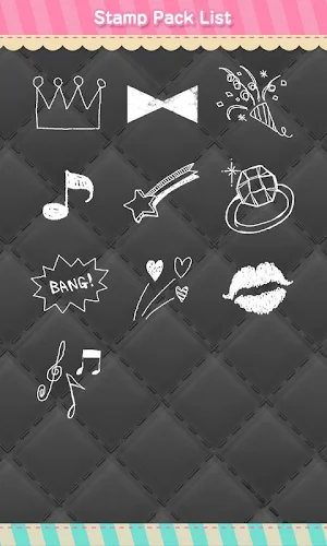 Stamp Pack: Casual*White Screenshot 2