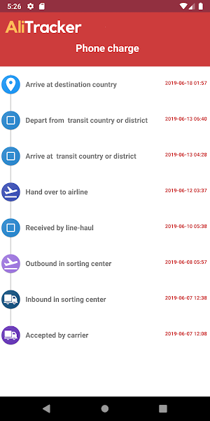 AliTracker - Aliexpress Tracking Screenshot 1