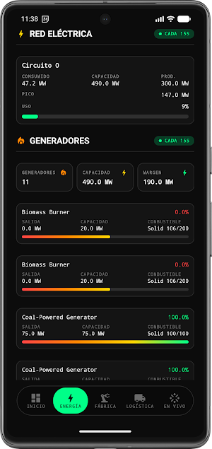 FICSIT Monitor Screenshot 1