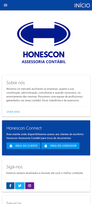 Honescon Assessoria Contábil Screenshot 0