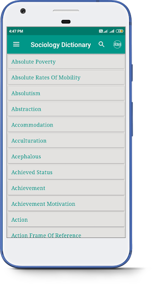 Sociology Dictionary Screenshot 0