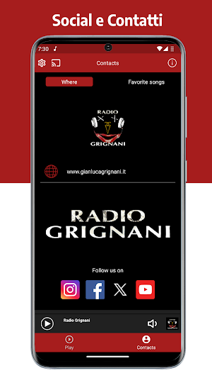 Radio Grignani Screenshot 2