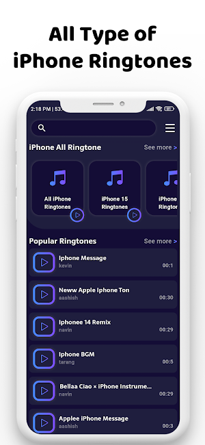 iPhone Ringtone Download Screenshot 0
