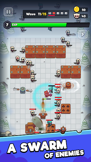 Tower King: Defense game Screenshot 2