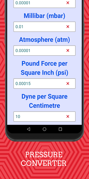 Pressure Converter - Measure Pressure Screenshot 1