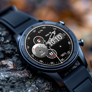 Key WF26 Hybrid Watch Face Screenshot 0
