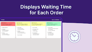 Smart Cashier KOT Display Screenshot 1