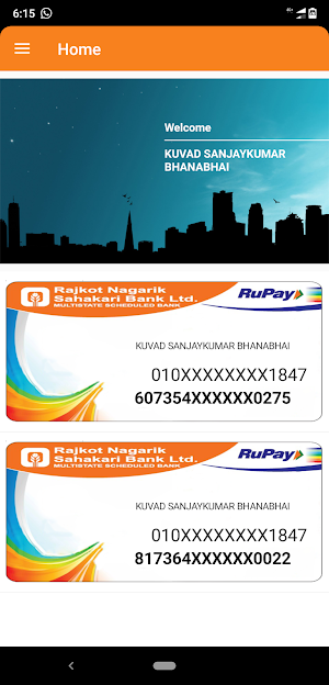 RNSB Card Control Screenshot 1