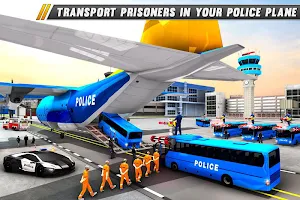 Police Bus Shooting -Police Plane Prison Transport Screenshot 0