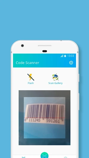 Barcode-QR Code-Barcode Scanne Screenshot 1