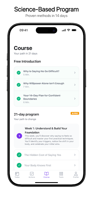 Learn to Say No - 14 Day Screenshot 2