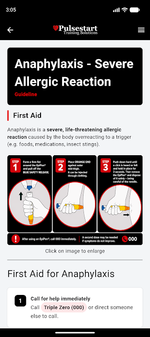 Pulsestart First Aid Assist Screenshot 2