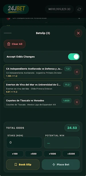 24jBet - Sports Betting Screenshot 3