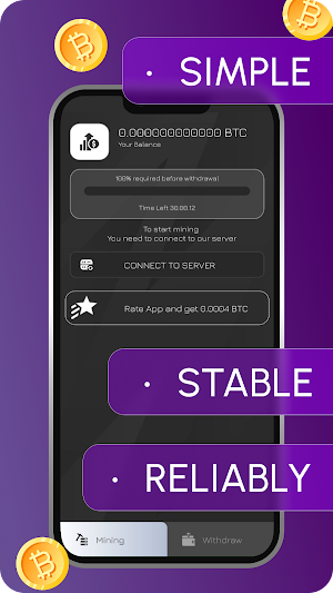 BTC mining Screenshot 1
