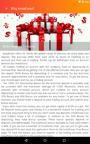 Why InstaForex? screenshot 5