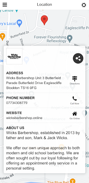 Wicks Barbershop Screenshot 2