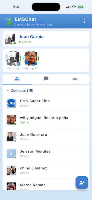 EMsChat Screenshot 1