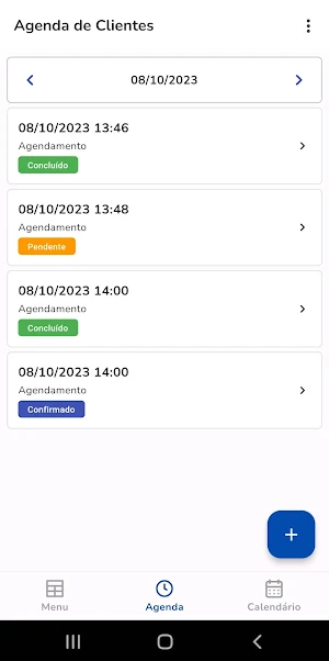 Agenda de Clientes Screenshot 1