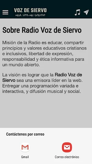 Radio Voz de Siervo Screenshot 3