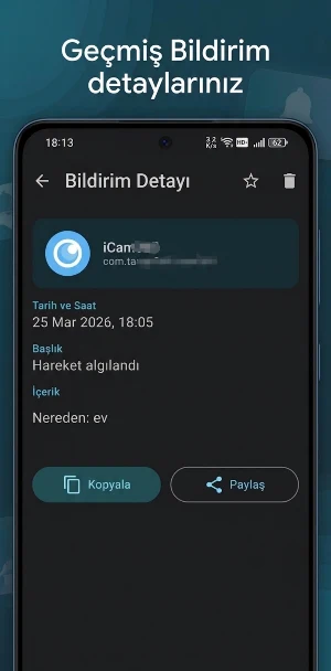 Bildirim Geçmişi - Türkçe Screenshot 1