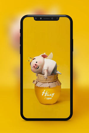 Cute Pig Wallpaper Screenshot 2