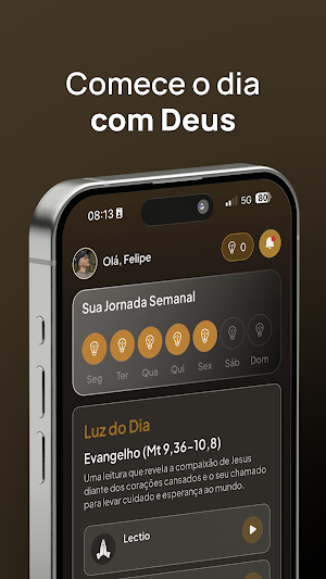 Iluminar7s: Oração e Evangelho Screenshot 0
